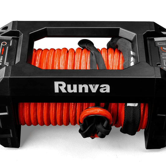 RUNVA 11000lbs Adventure Series Synthetic Winch
