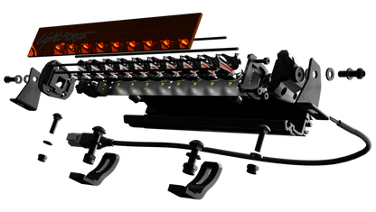 Lightforce 10" Single Row Viper Amber LED Light Bar