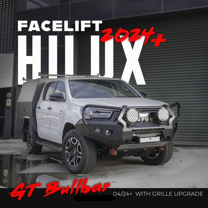 Rockarmor GT - Hilux Full Loop Bullbar - Suits Toyota Hilux 08/2020 - 11/2025