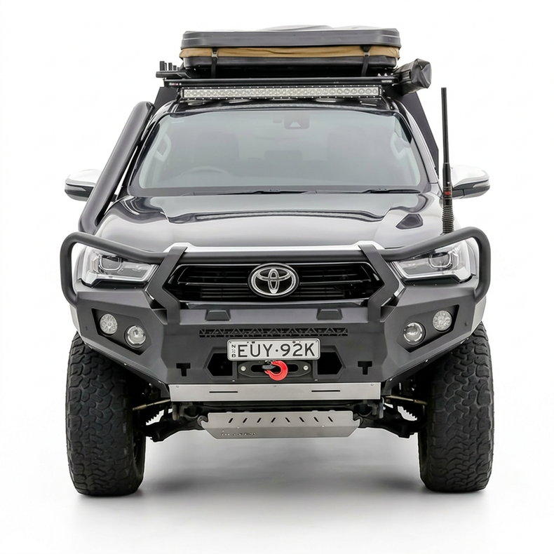 Rockarmor GT - Hilux Full Loop Bullbar - Suits Toyota Hilux 08/2020 - 11/2025