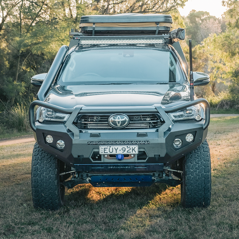 Rockarmor GT - Hilux Full Loop Bullbar - Suits Toyota Hilux 08/2020 - 11/2025