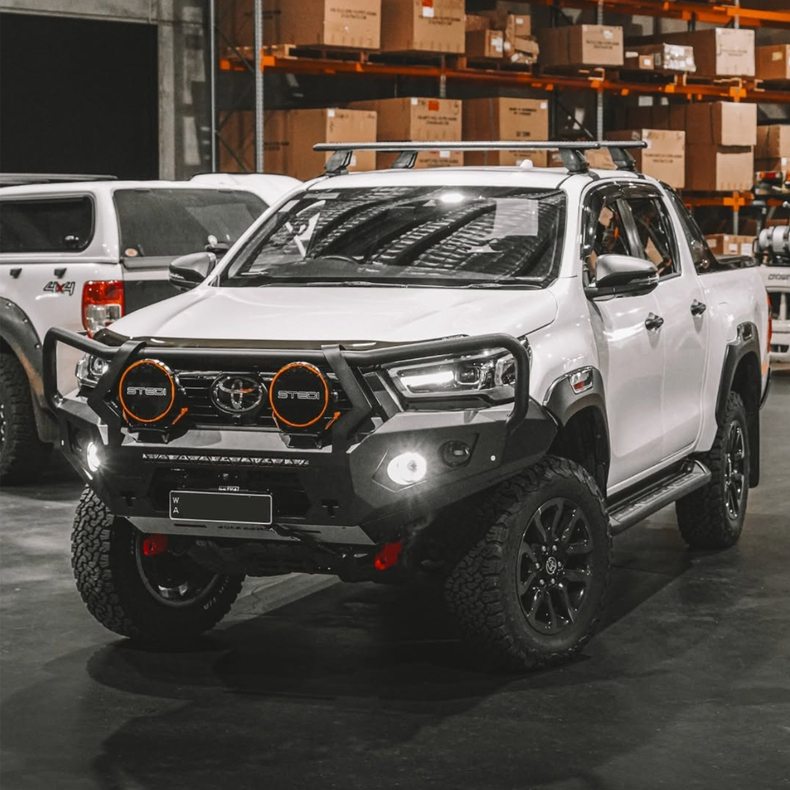 Rockarmor GT - Hilux Full Loop Bullbar - Suits Toyota Hilux 08/2020 - 11/2025