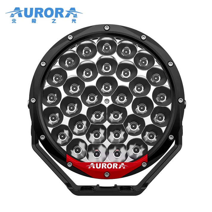 Aurora 7-Inch Round LED Driving Light with DRL (High Lux)(Pair)