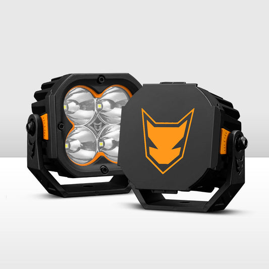 Lightfox Pair - 3 Inch Cygnus 4 Osram LED Pod Lights