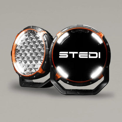 STEDI Type-X Pro 7'' Plus DRL Spotlight Set