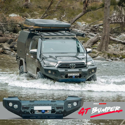 Rockarmor GT - Toyota Hilux No Loop Bull Bar Suits 08/2020 - 11/2025