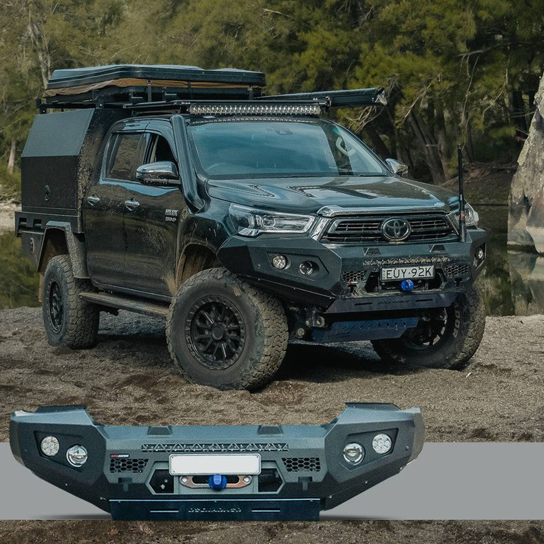 Rockarmor GT - Toyota Hilux No Loop Bull Bar Suits 08/2020 - 11/2025