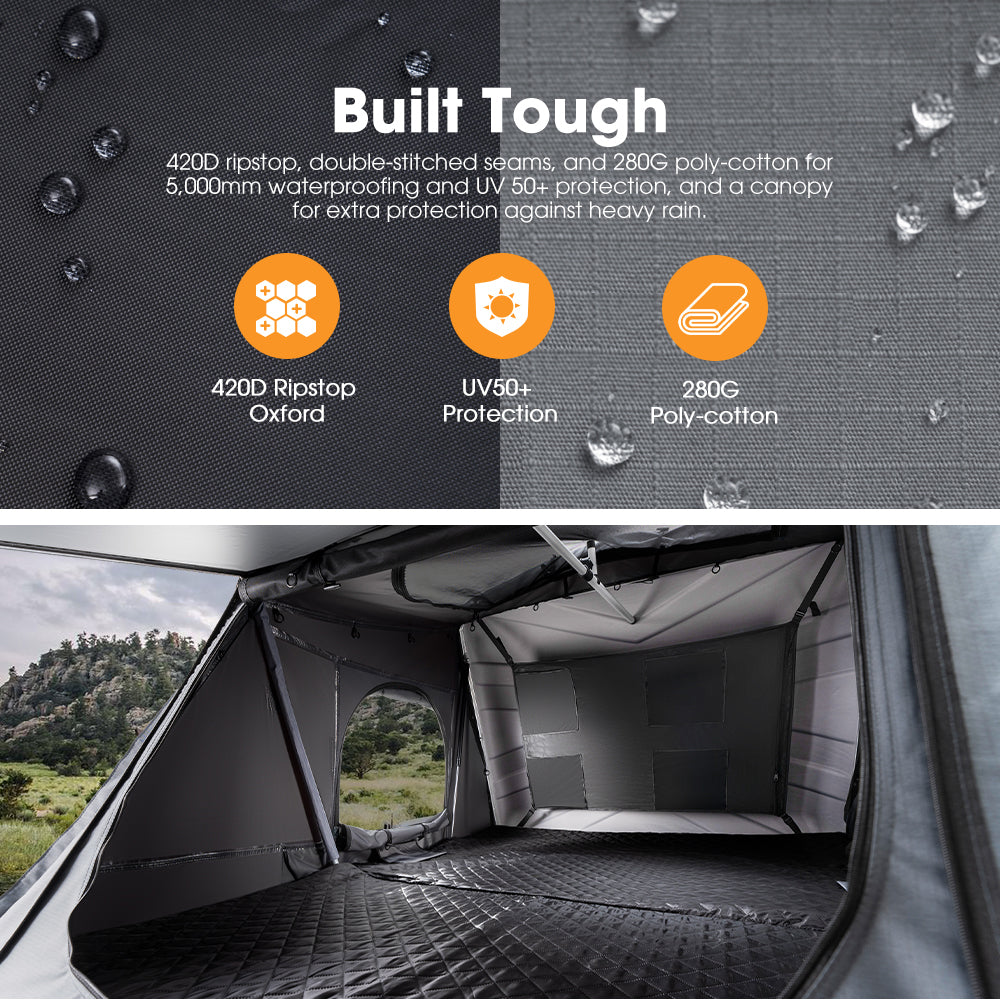 San Hima Jervis Rooftop Tent + Annex Camping Shade