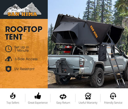 San Hima Jervis Pro Roof Top Tent Hardshell Side Opening With Ladder