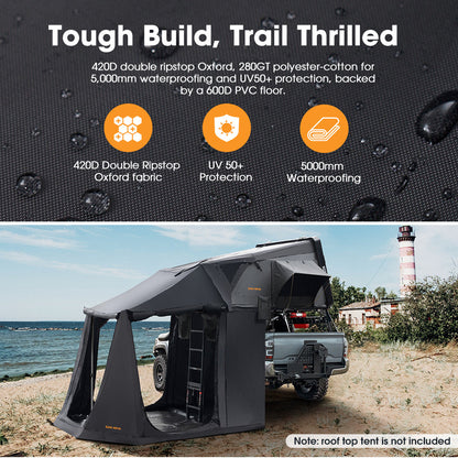 San Hima Jervis Rooftop Tent Annex with Floor Camping Shade