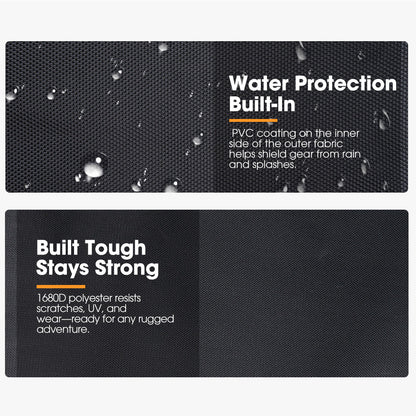 San Hima 70L Spare Wheel Bag Rubbish Bin & Accessory Storage Tote Snatch Rear