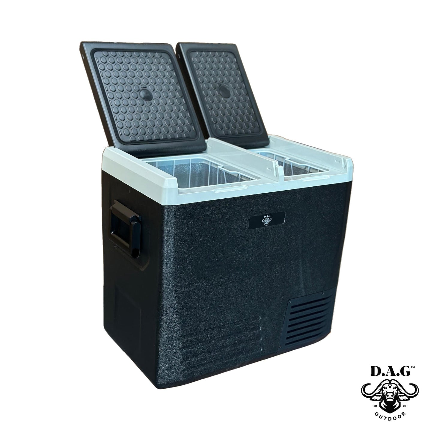 D.A.G | 75L Double Door Fridge