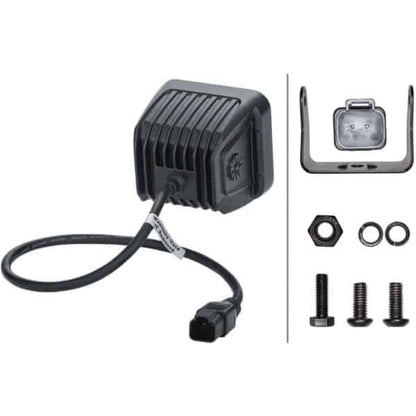 Hella LED Black Magic 3.2″ Cube Kit – (Spot)