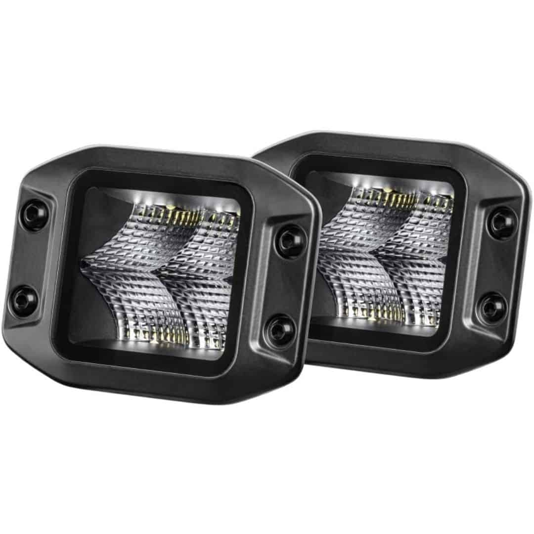 Hella LED Black Magic 3.2″ Cube Kit – (Flood/Flush)