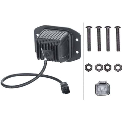 Hella LED Black Magic 3.2″ Cube Kit – (Flood/Flush)