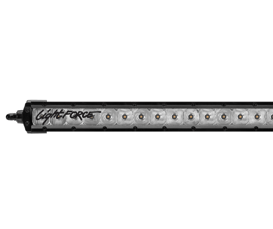 Lightforce - 20" Single Row Light Bar COMBO Incl Harness - Offroad Lights - Go-4LO