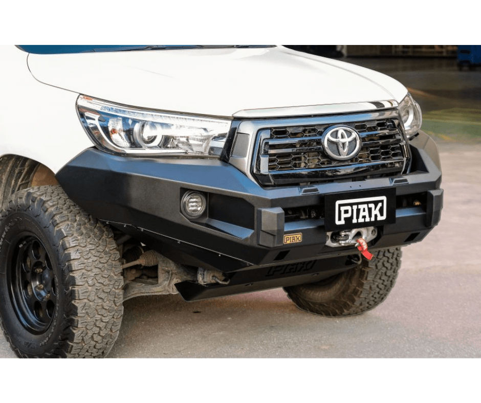 Piak No Loop Bumper - Toyota Hilux 2018 Rocco (Face Lift) - Front Replancement Bumper - Go-4LO