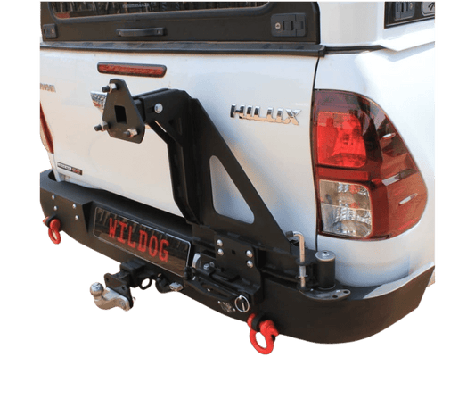 Toyota Hilux 2016 to 2022 - Rear Replacement Bumper - Rear Replacement Bumper - Go-4LO