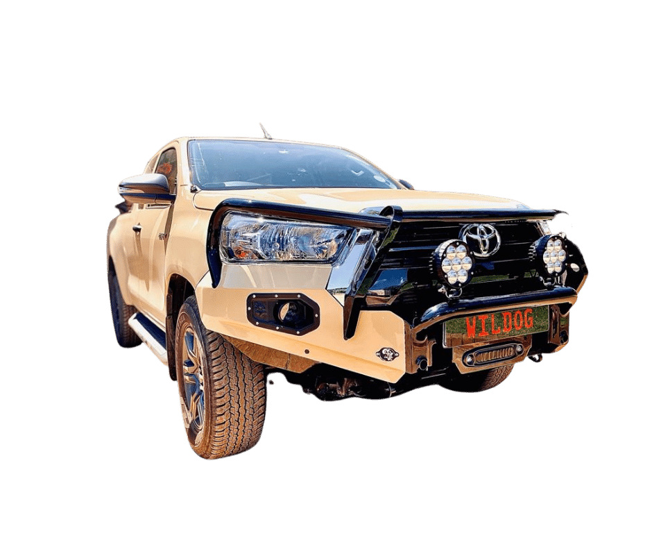 Toyota Hilux 2021 Raider - Front Replacement Bumper Hunter - Fornt Replancement Bumper - Go-4LO