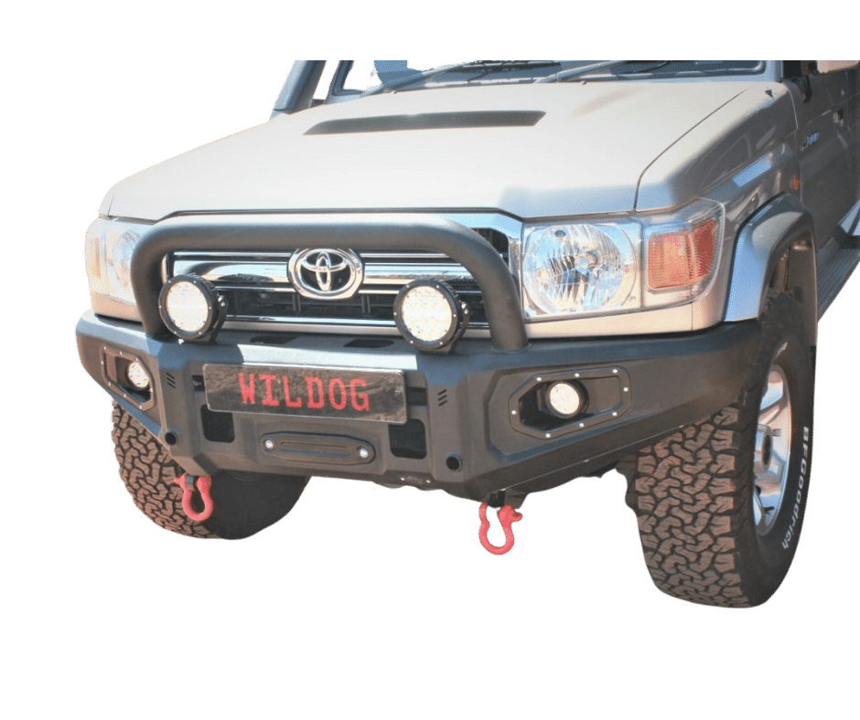 Toyota Land Cruiser 70 Series - Alpha Front Replacement Bumper - Fornt Replancement Bumper - Go-4LO