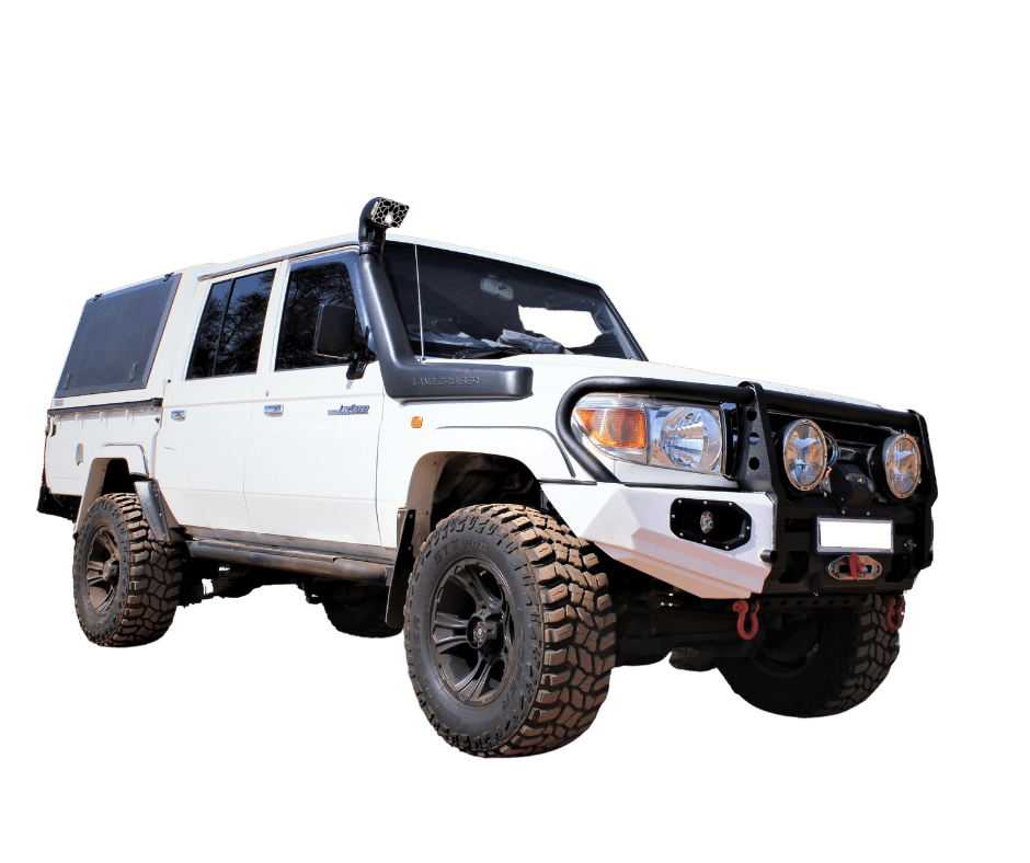 Toyota Land Cruiser 70 Series - Hunter Front Replacement Bumper - Fornt Replancement Bumper - Go-4LO