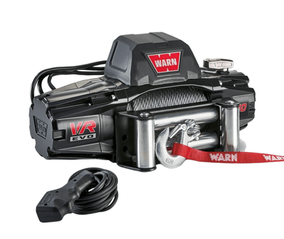 Warn VR EVO 10 000LB (4500KG) Winch 12V Steel Cable - Winch - Go-4LO