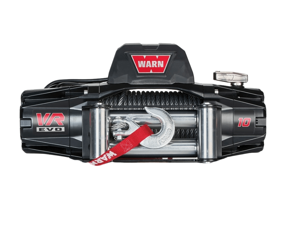 Warn VR EVO 10 000LB (4500KG) Winch 12V Steel Cable - Winch - Go-4LO