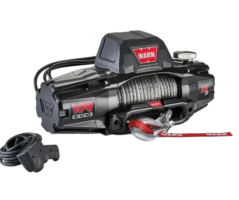 Warn VR EVO 12 000LB (5400KG) Winch 12V Synthetic Rope - Winch - Go-4LO