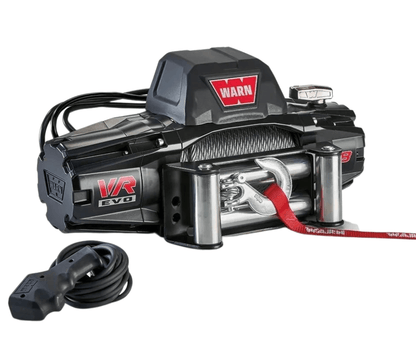 Warn VR EVO 8000LB (3600KG) Winch 12V Steel Cable - Warn Winch - Go-4LO